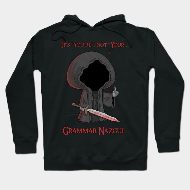 Grammernazgul Hoodie by Queenmob